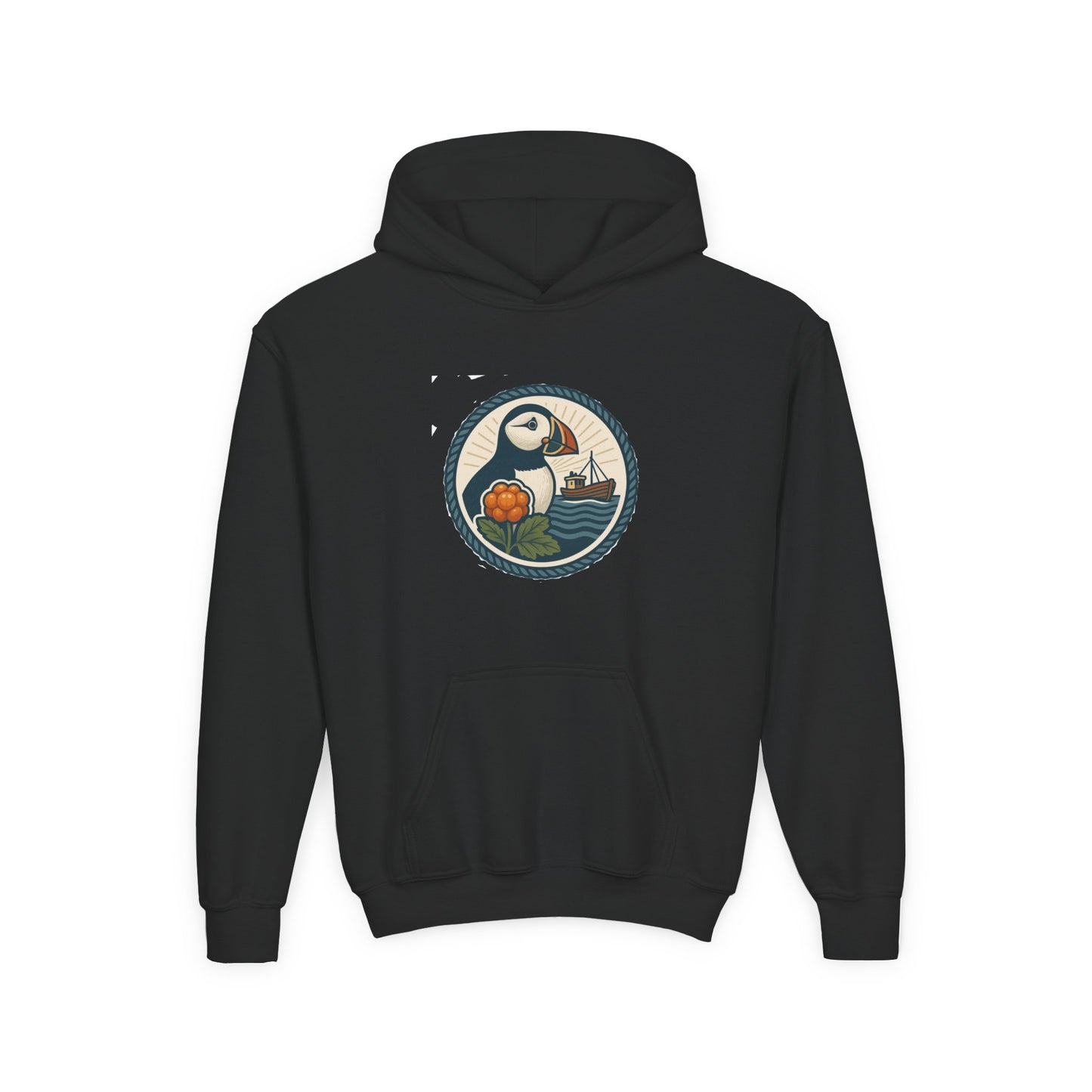 Puffin Kinder Hoodie – Gemütlich unterwegs mit Stil