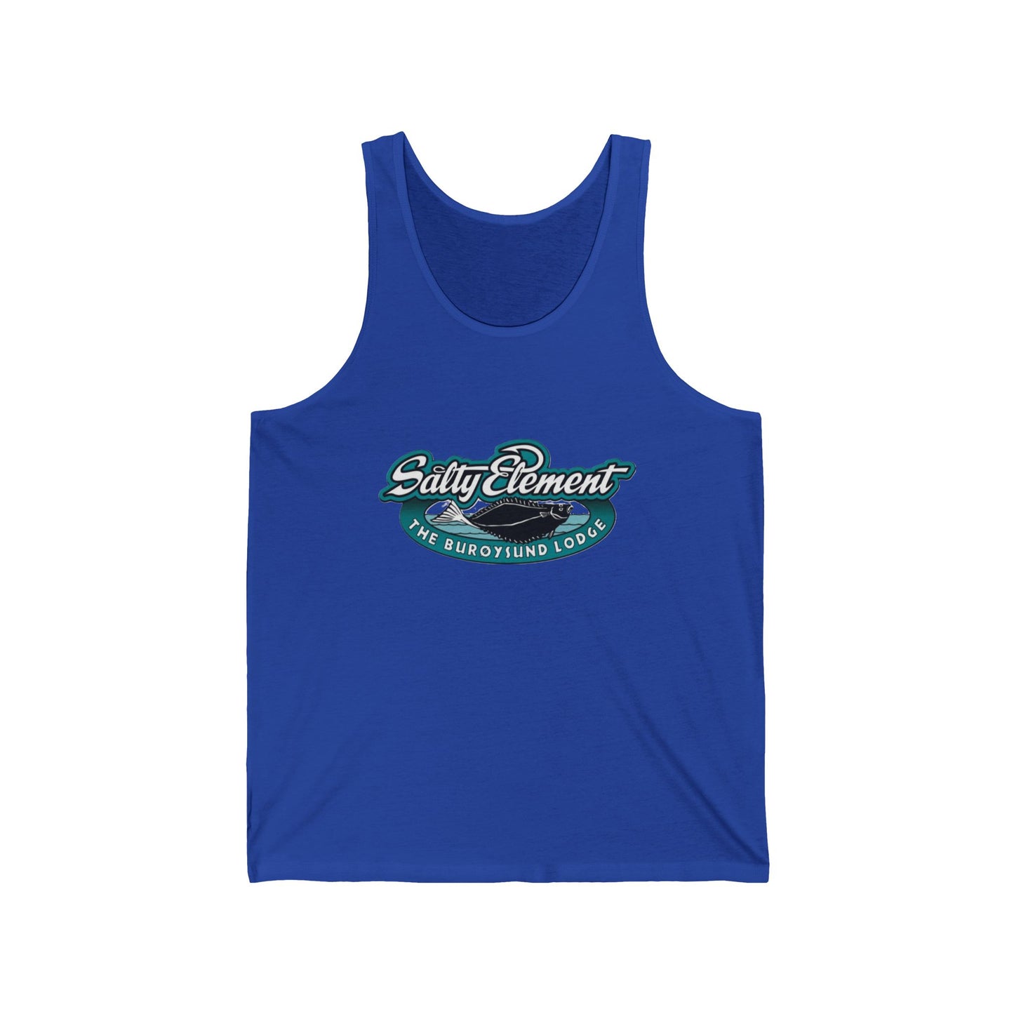 „Angeln ist Krieg“ – Unisex Jersey Tanktop für echte Draußen-Menschen