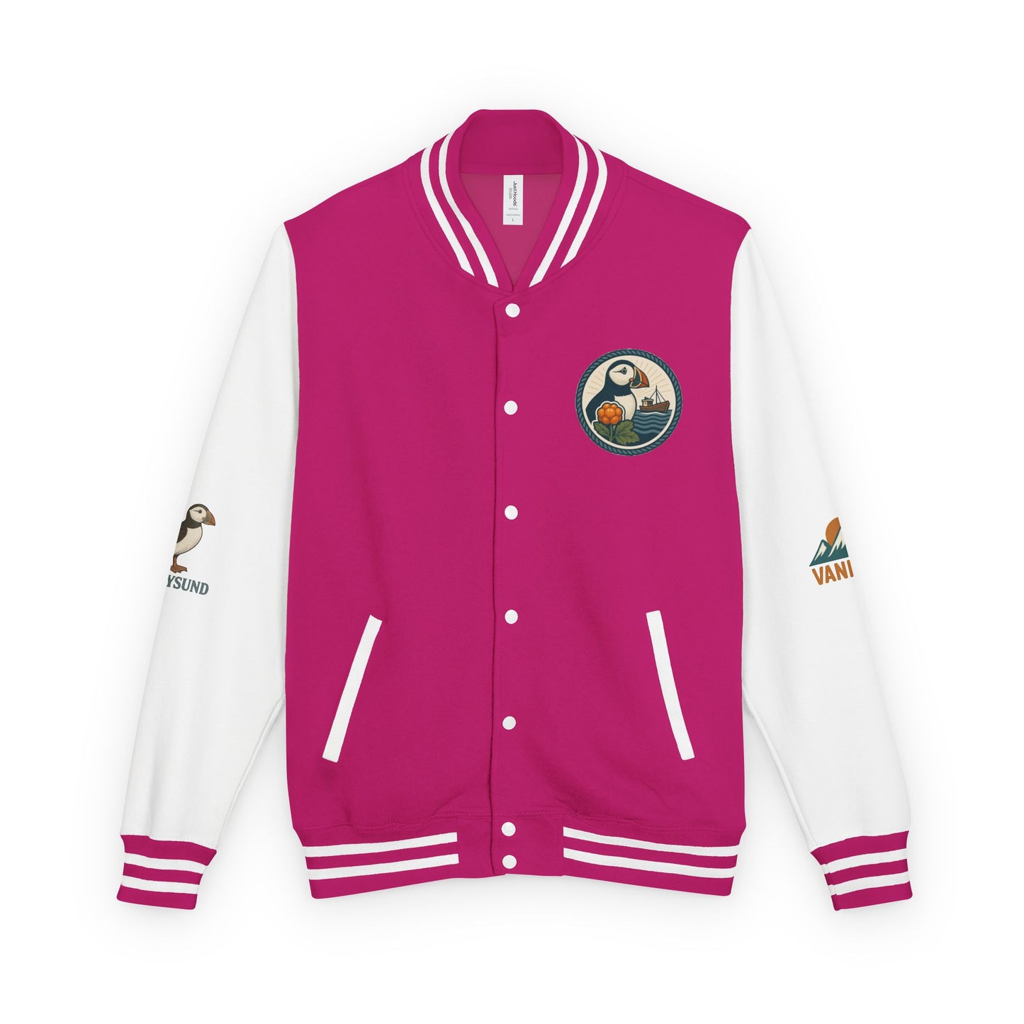 Unisex Collegejacke – Retro-Look trifft Komfort