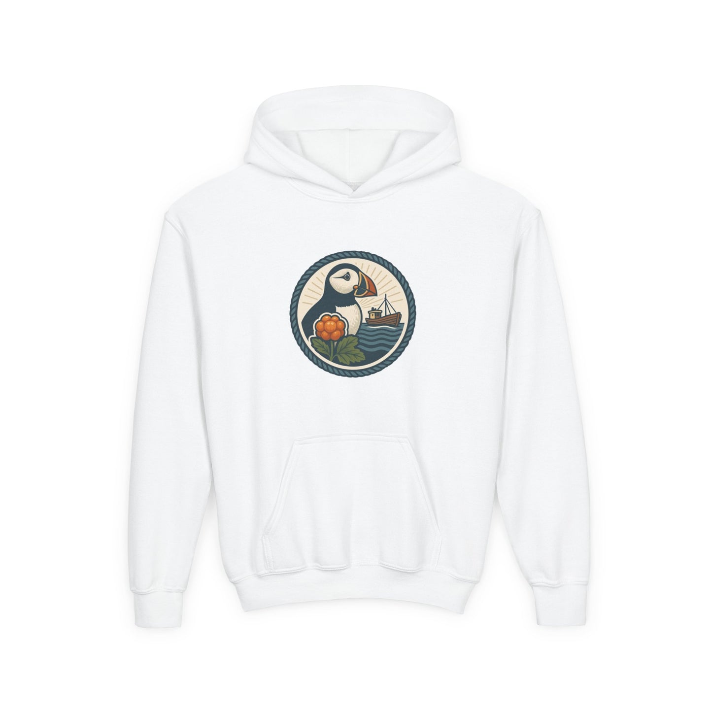 Puffin Kinder Hoodie – Gemütlich unterwegs mit Stil