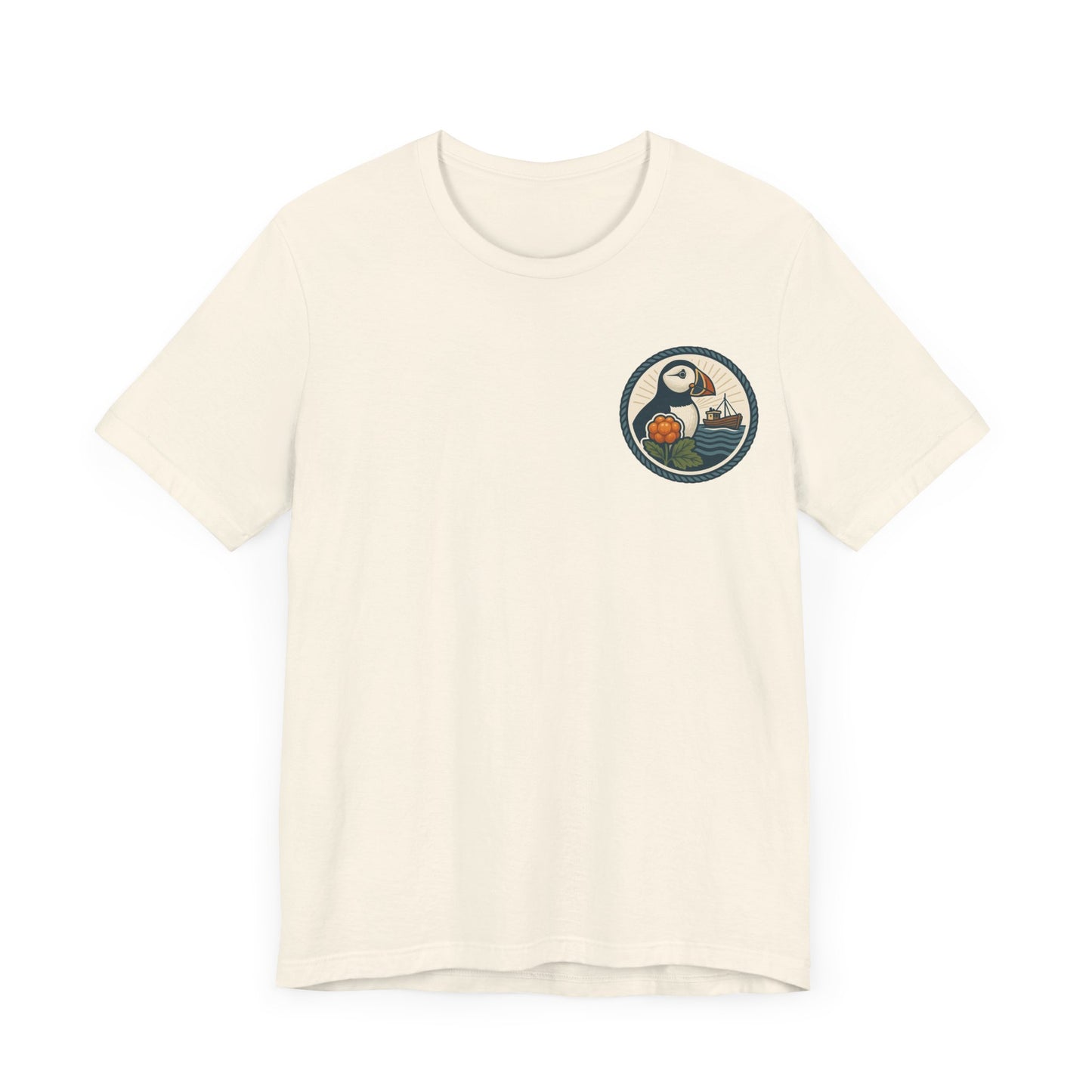 Unisex Jersey T-Shirt – Buroysund-Design für Alltag & Abenteuer