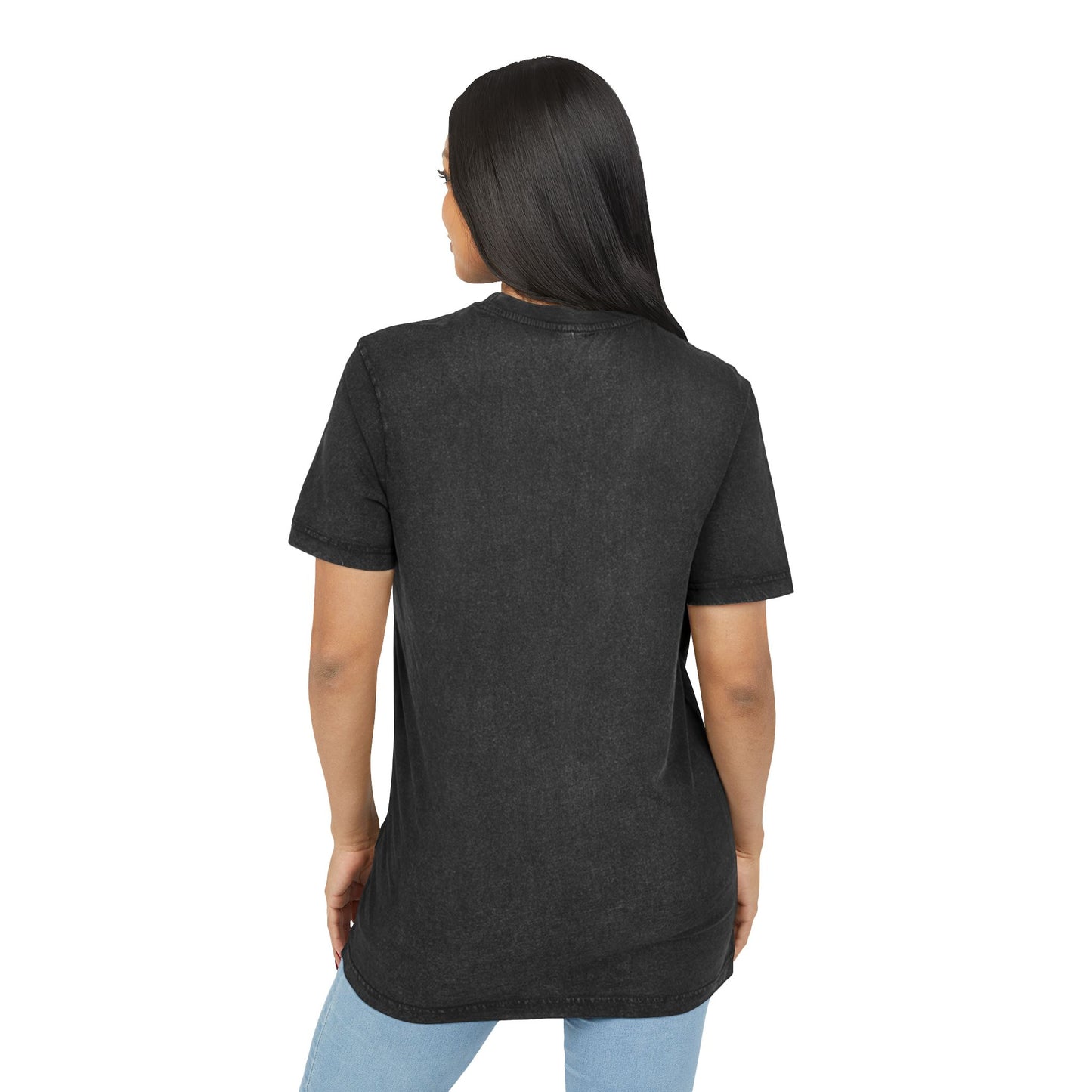 Vintage T-Shirt im Acid-Wash-Look – Mit Salty Element Logo für den maritimen Stil mit Charakter