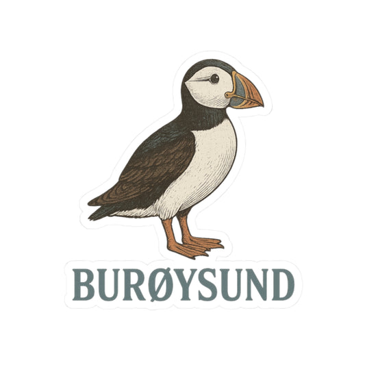 Charming Puffin Kiss-Cut Stickers - Perfect for Laptops, Journals, Gifts, Nature Lovers, Cute Decor