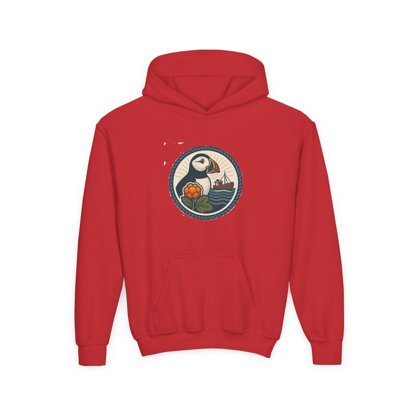 Puffin Kinder Hoodie – Gemütlich unterwegs mit Stil