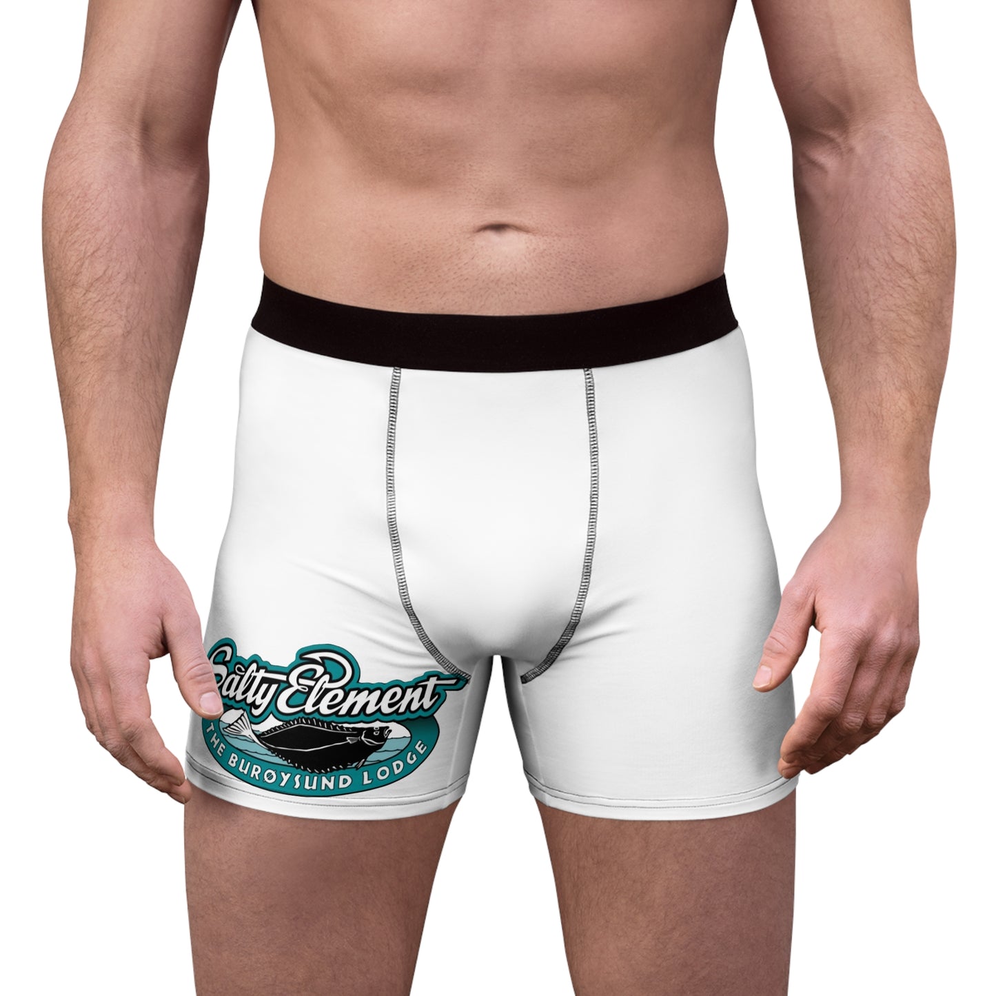 Adventure-Ready Men's Boxer Briefs, Unique Gift for Him, Comfortable Underwear, Outdoor Enthusiasts, Stylish AOP Design
