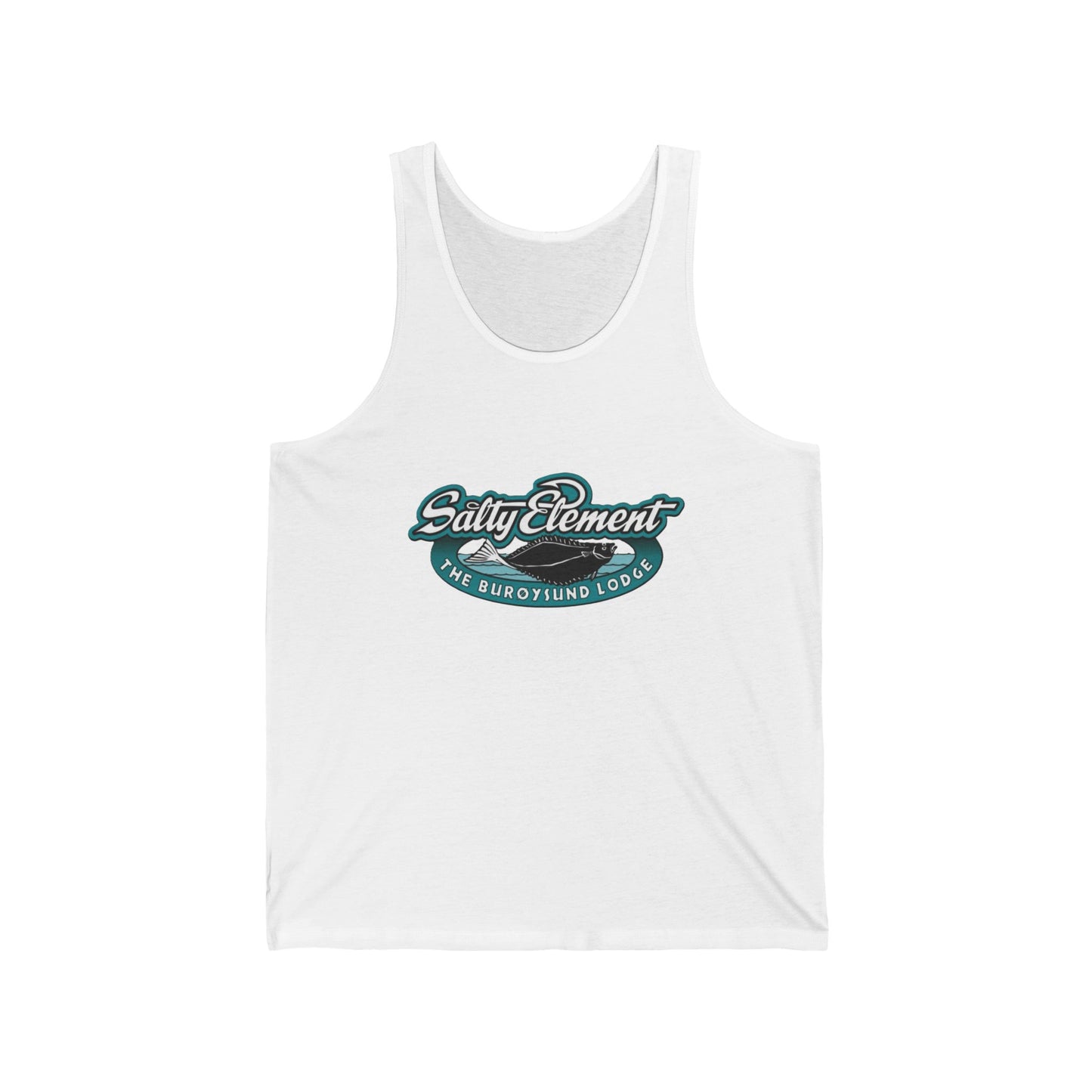 „Angeln ist Krieg“ – Unisex Jersey Tanktop für echte Draußen-Menschen