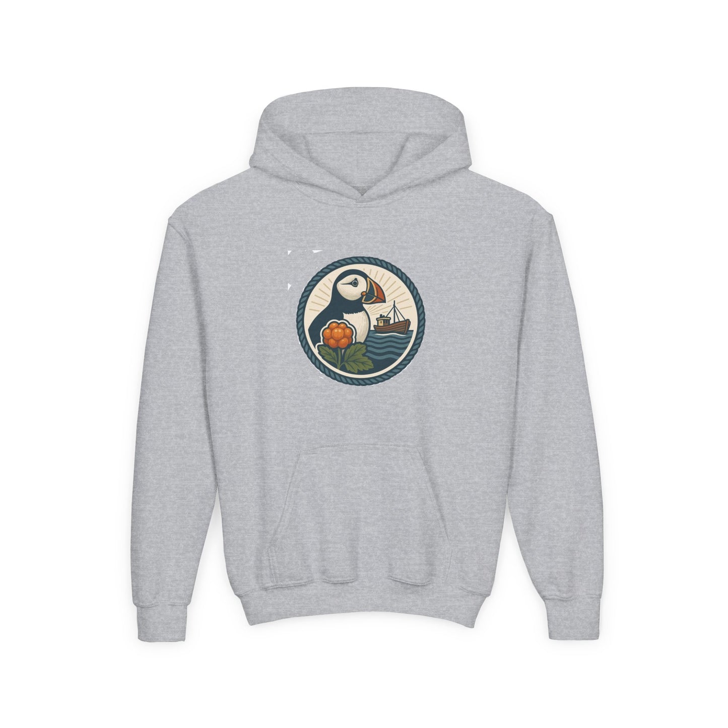 Puffin Kinder Hoodie – Gemütlich unterwegs mit Stil