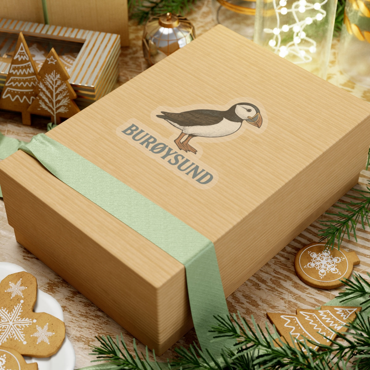 Charming Puffin Kiss-Cut Stickers - Perfect for Laptops, Journals, Gifts, Nature Lovers, Cute Decor