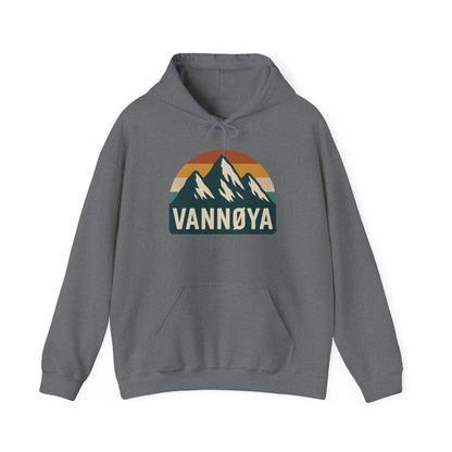 Mountain VANNØYA Unisex Hoodie - Cozy, Outdoor-Inspired Sweatshirt
