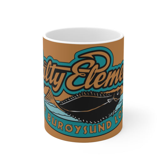 Keramiktasse mit Salty Element Logo – Für heiße Getränke und echte Genussmomente