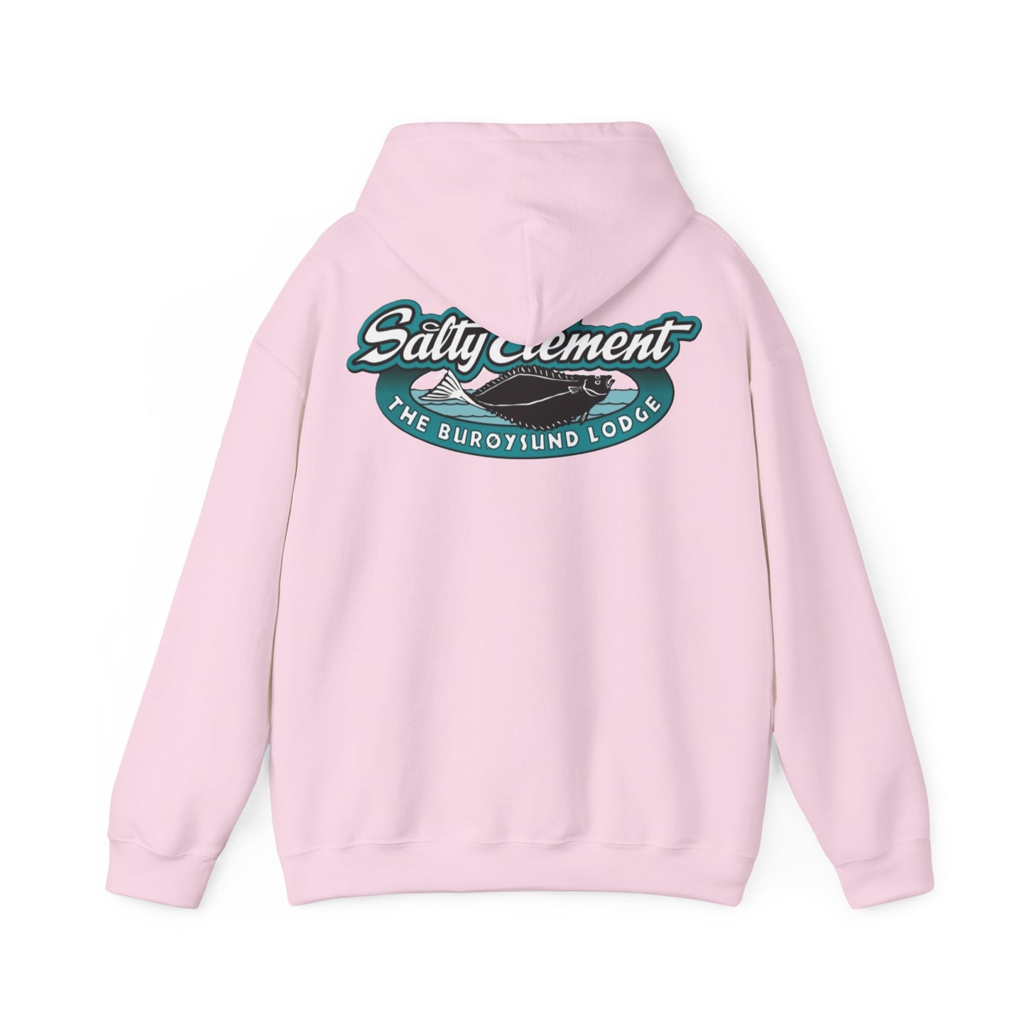 Adventure-Ready Unisex Hoodie with Vintage Lodge Design