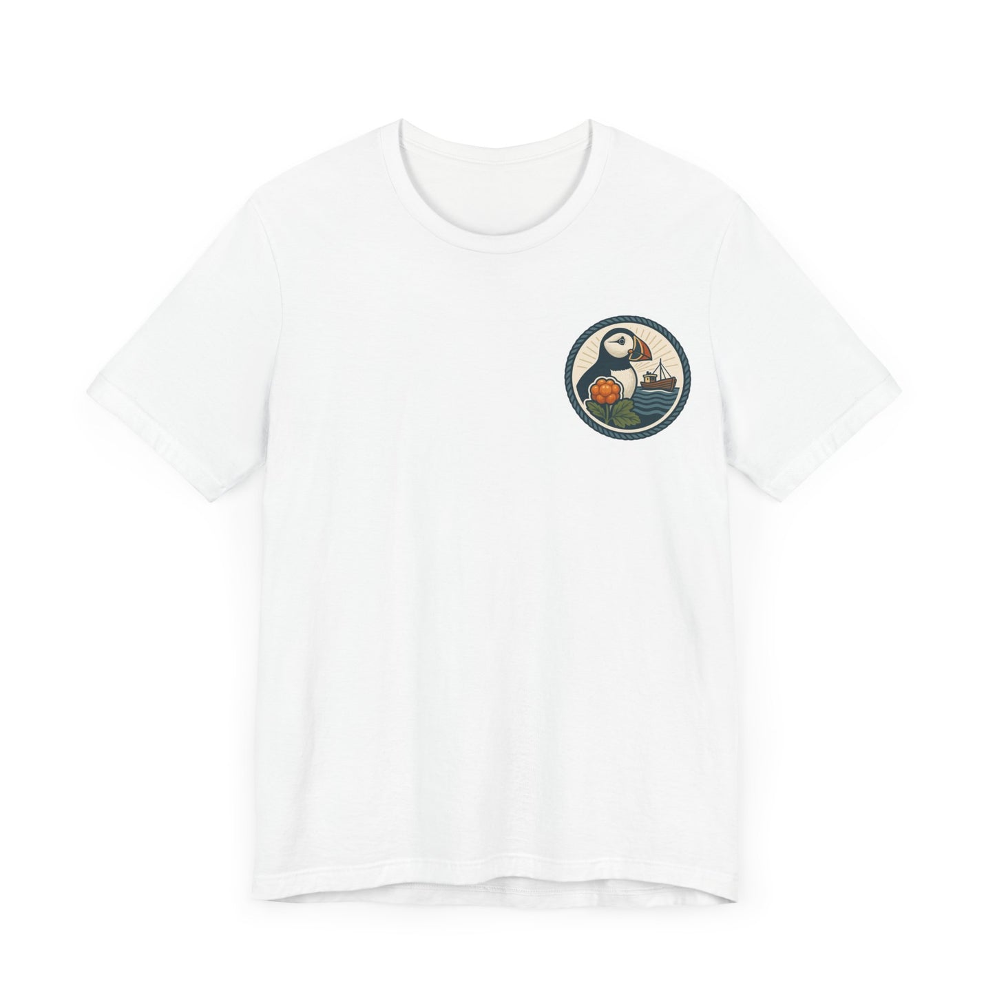 Unisex Jersey T-Shirt – Buroysund-Design für Alltag & Abenteuer