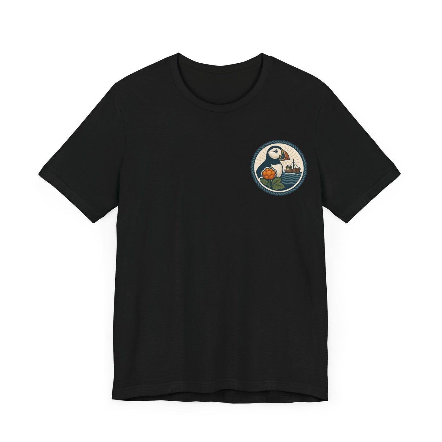 Unisex Jersey T-Shirt – Buroysund-Design für Alltag & Abenteuer