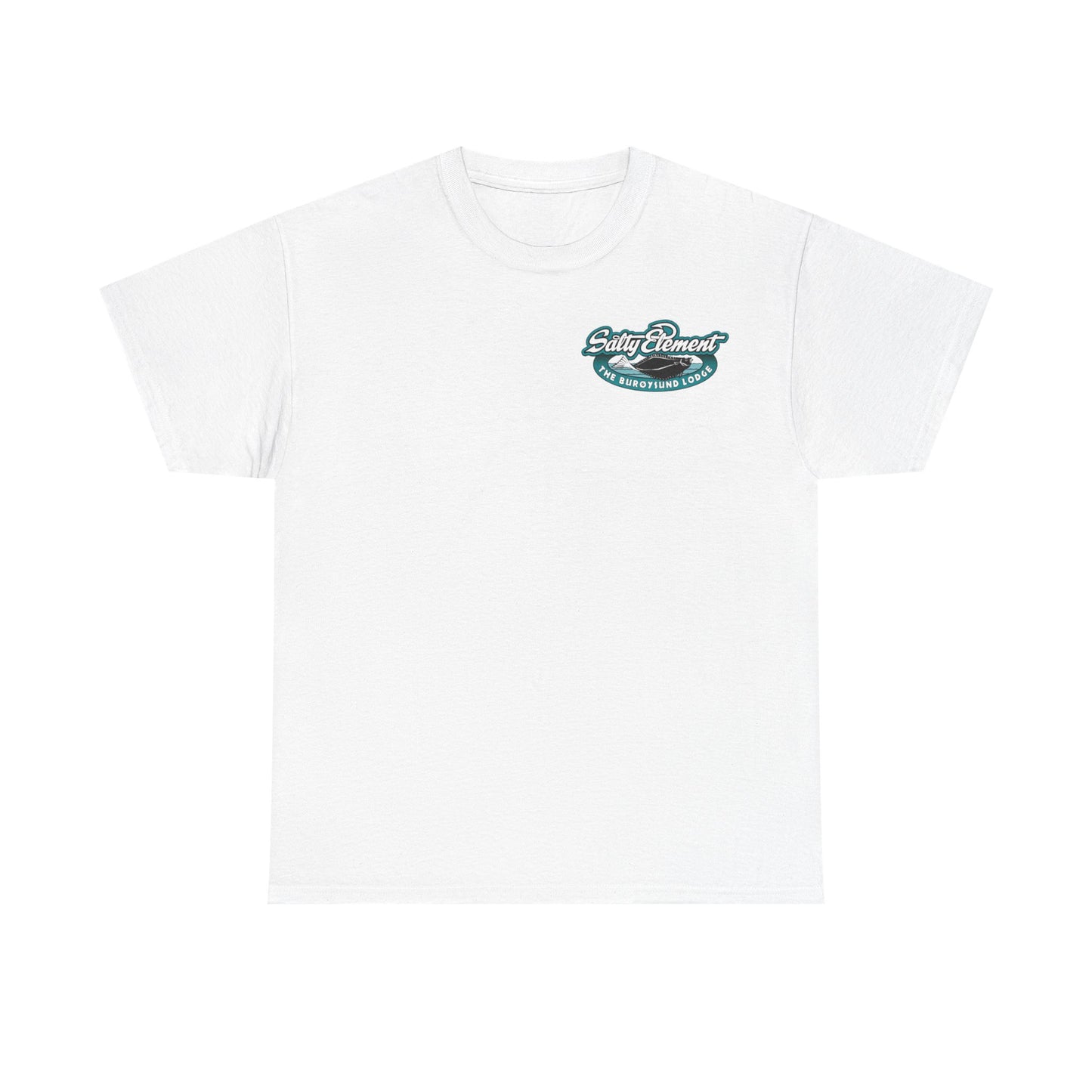 Unisex Heavy Cotton T-Shirt – „Angeln ist Krieg“ – Für alle, die es ernst meinen