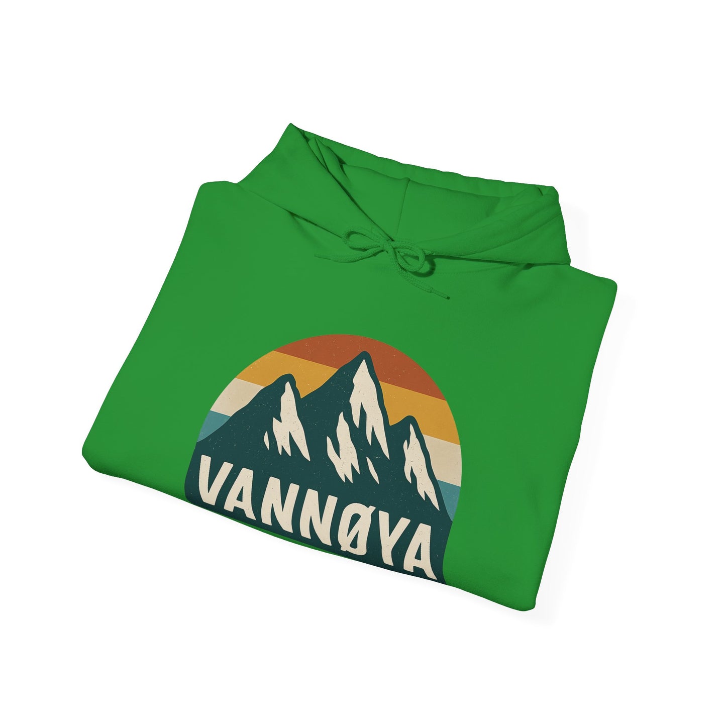 Mountain VANNØYA Unisex Hoodie - Cozy, Outdoor-Inspired Sweatshirt