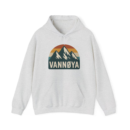 Mountain VANNØYA Unisex Hoodie - Cozy, Outdoor-Inspired Sweatshirt