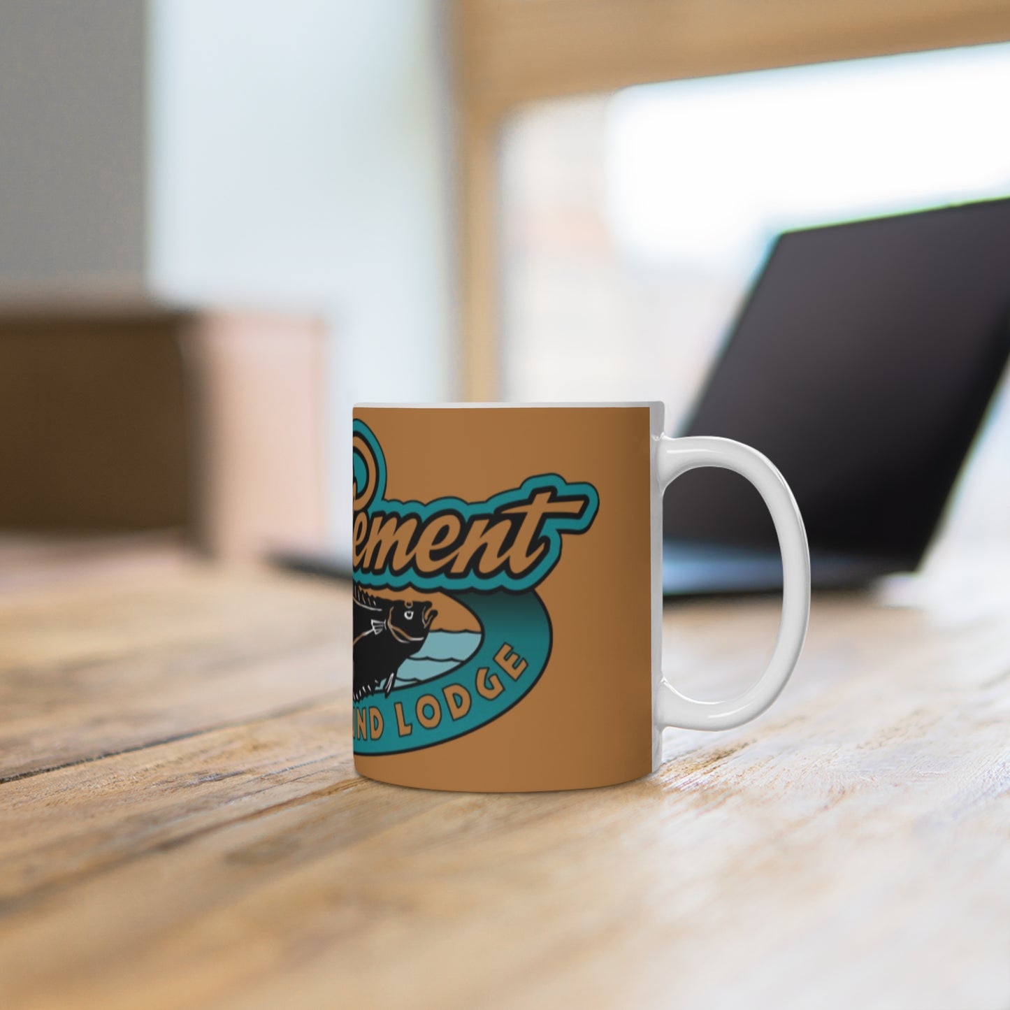 Keramiktasse mit Salty Element Logo – Für heiße Getränke und echte Genussmomente