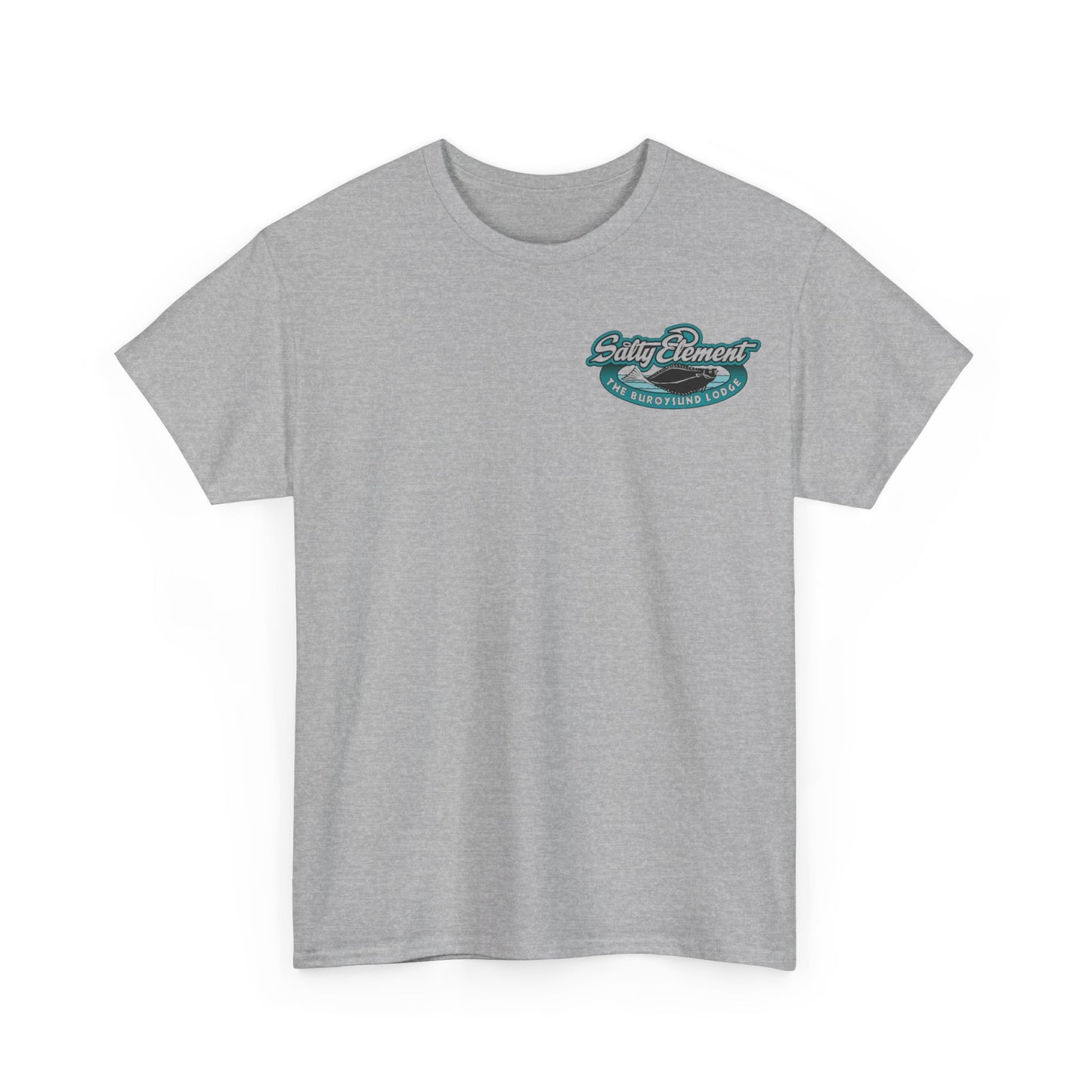 Unisex Heavy Cotton T-Shirt – „Angeln ist Krieg“ – Für alle, die es ernst meinen