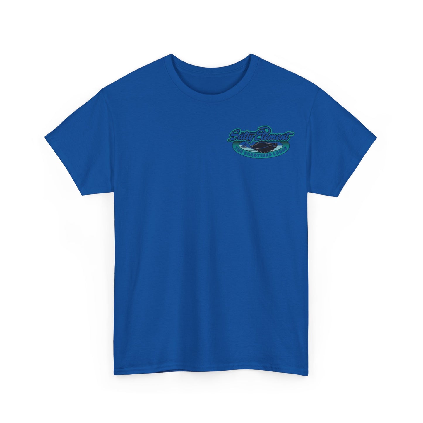 Unisex Heavy Cotton T-Shirt – „Angeln ist Krieg“ – Für alle, die es ernst meinen