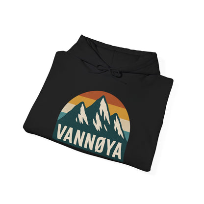 Mountain VANNØYA Unisex Hoodie - Cozy, Outdoor-Inspired Sweatshirt