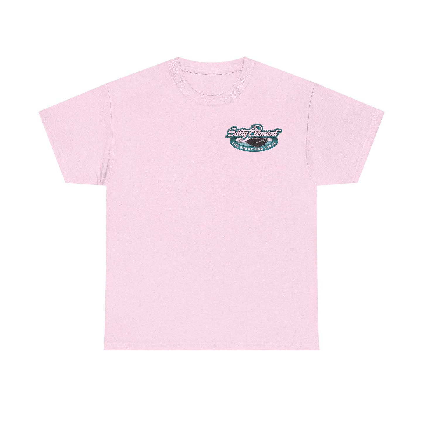 Unisex Heavy Cotton T-Shirt – „Angeln ist Krieg“ – Für alle, die es ernst meinen