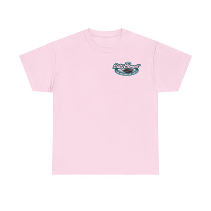 Unisex Heavy Cotton T-Shirt – „Angeln ist Krieg“ – Für alle, die es ernst meinen