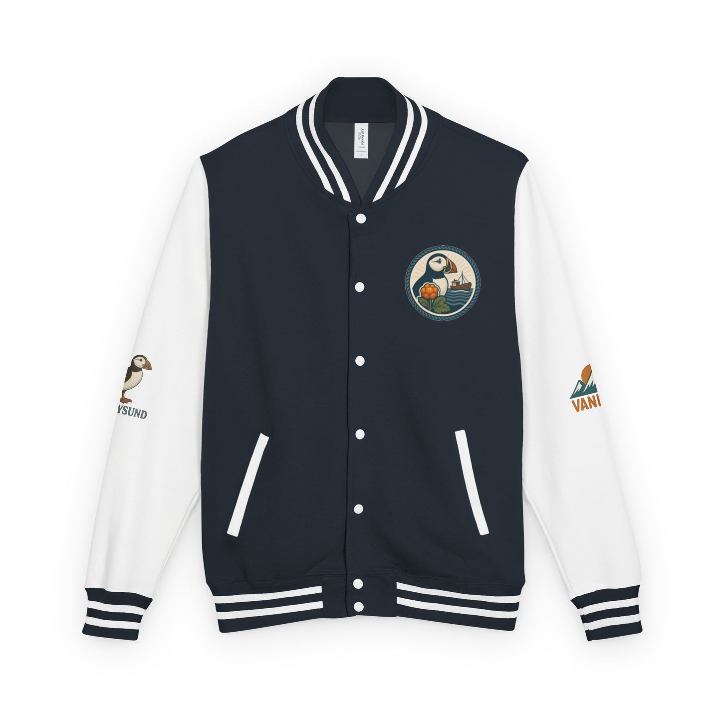 Unisex Collegejacke – Retro-Look trifft Komfort