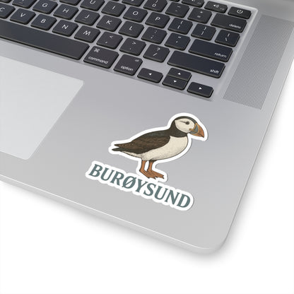 Charming Puffin Kiss-Cut Stickers - Perfect for Laptops, Journals, Gifts, Nature Lovers, Cute Decor