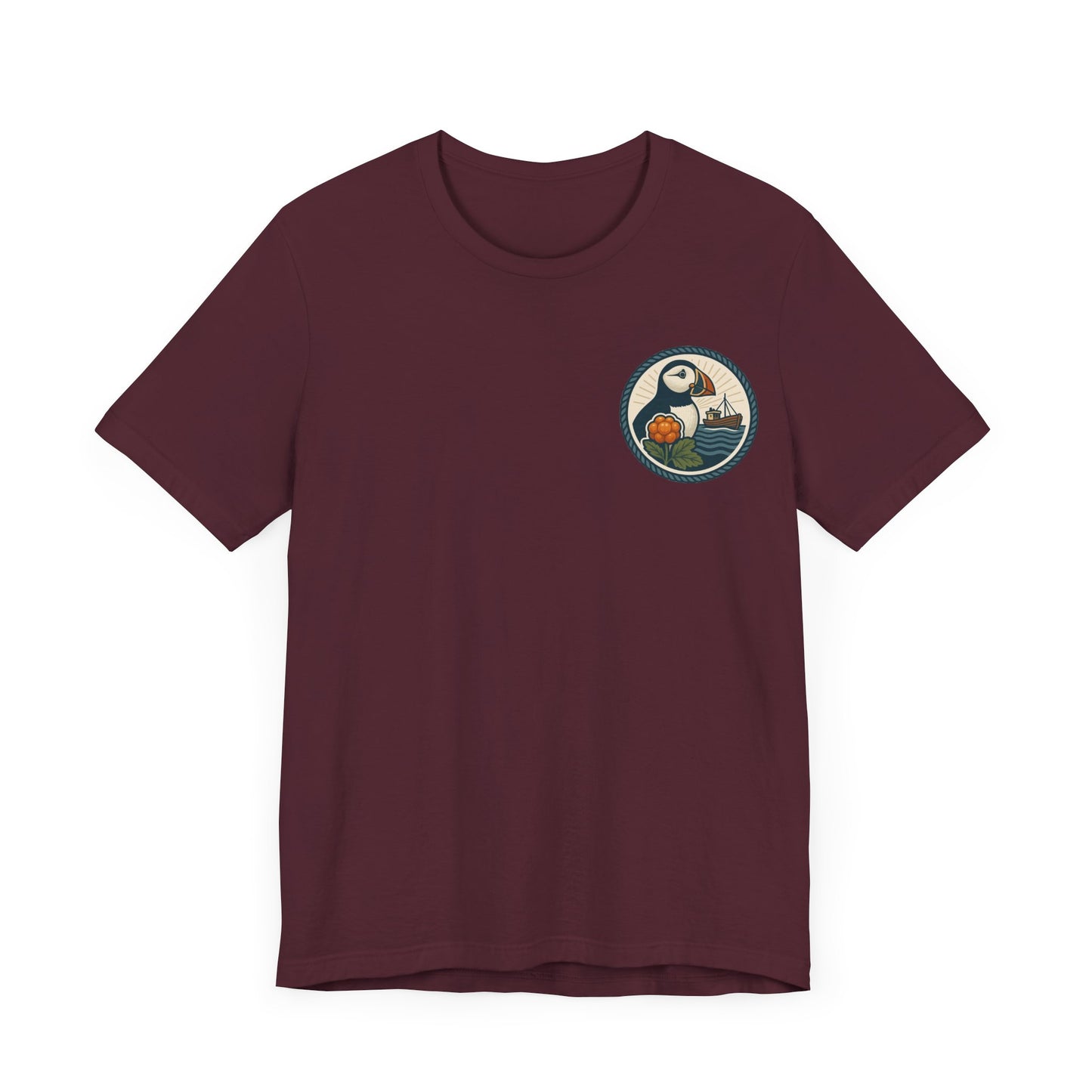 Unisex Jersey T-Shirt – Buroysund-Design für Alltag & Abenteuer