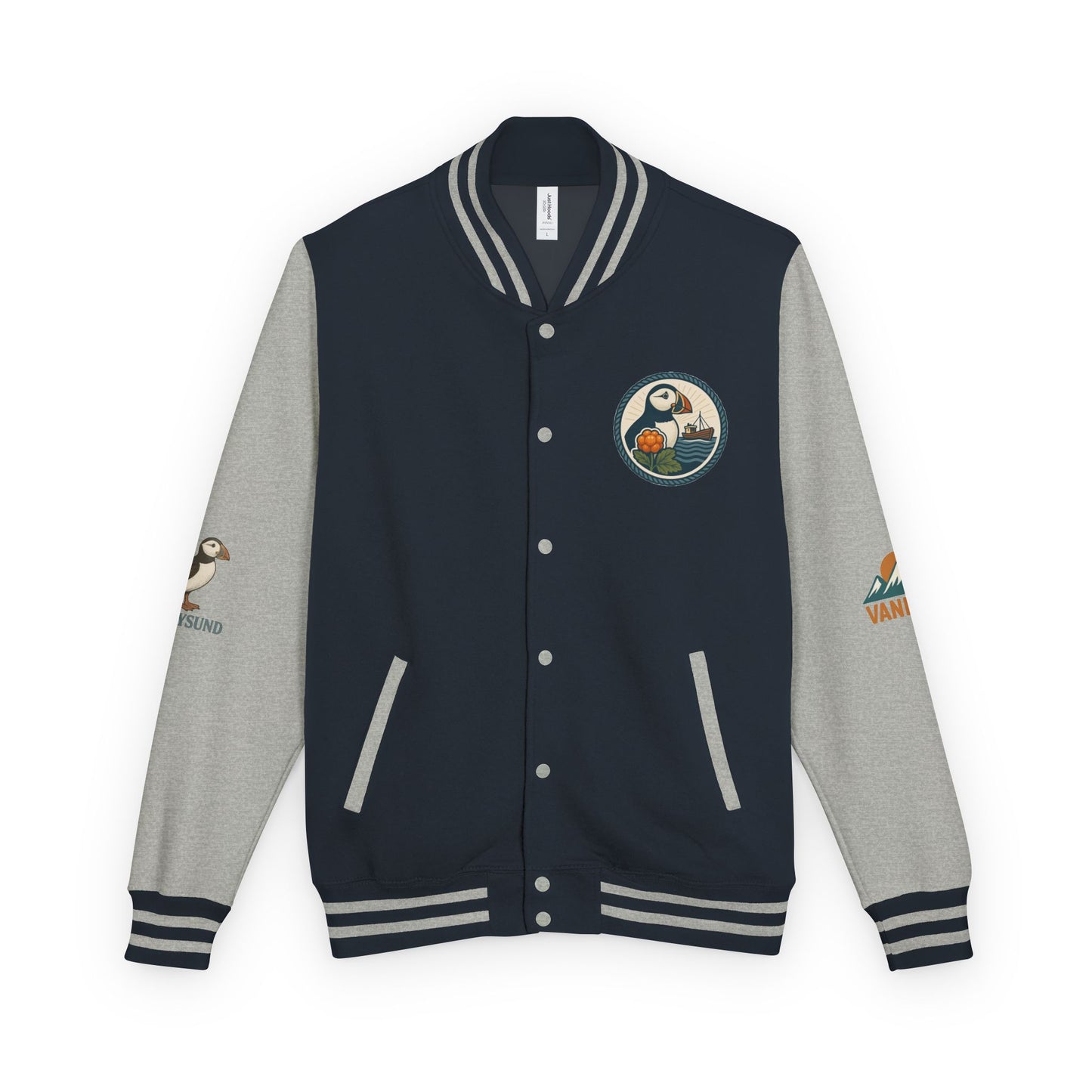 Unisex Collegejacke – Retro-Look trifft Komfort