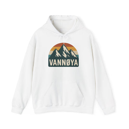 Mountain VANNØYA Unisex Hoodie - Cozy, Outdoor-Inspired Sweatshirt