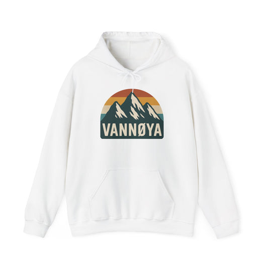 Mountain VANNØYA Unisex Hoodie - Cozy, Outdoor-Inspired Sweatshirt