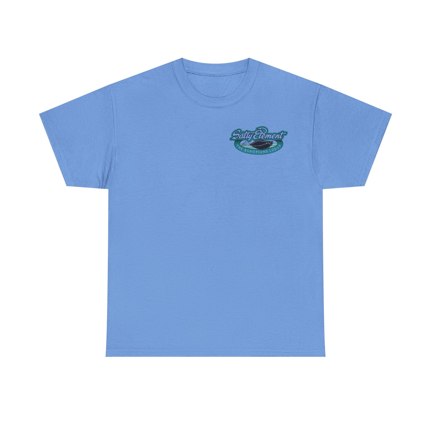 Unisex Heavy Cotton T-Shirt – „Angeln ist Krieg“ – Für alle, die es ernst meinen