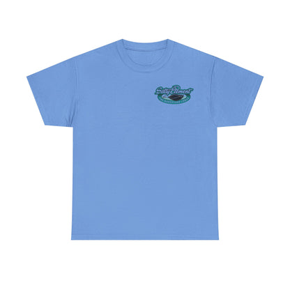 Unisex Heavy Cotton T-Shirt – „Angeln ist Krieg“ – Für alle, die es ernst meinen