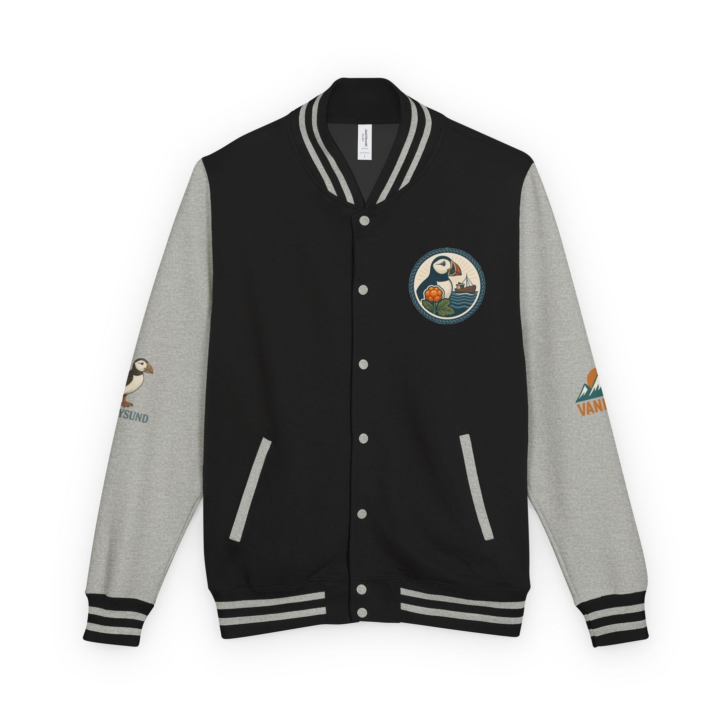 Unisex Collegejacke – Retro-Look trifft Komfort