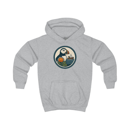 Adventurous Puffin Kids Hoodie