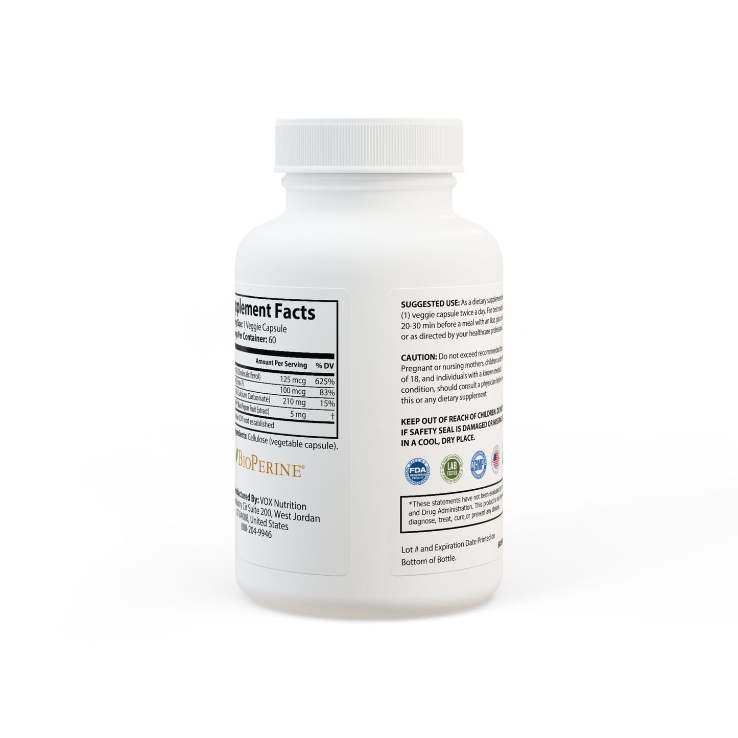 Vitamin K2 + D3 – gezielte Unterstützung für Muskeln, Knochen & Leistung