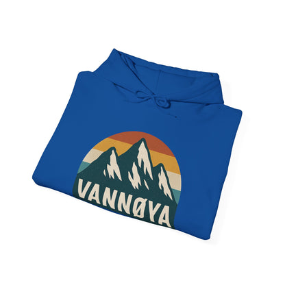 Mountain VANNØYA Unisex Hoodie - Cozy, Outdoor-Inspired Sweatshirt