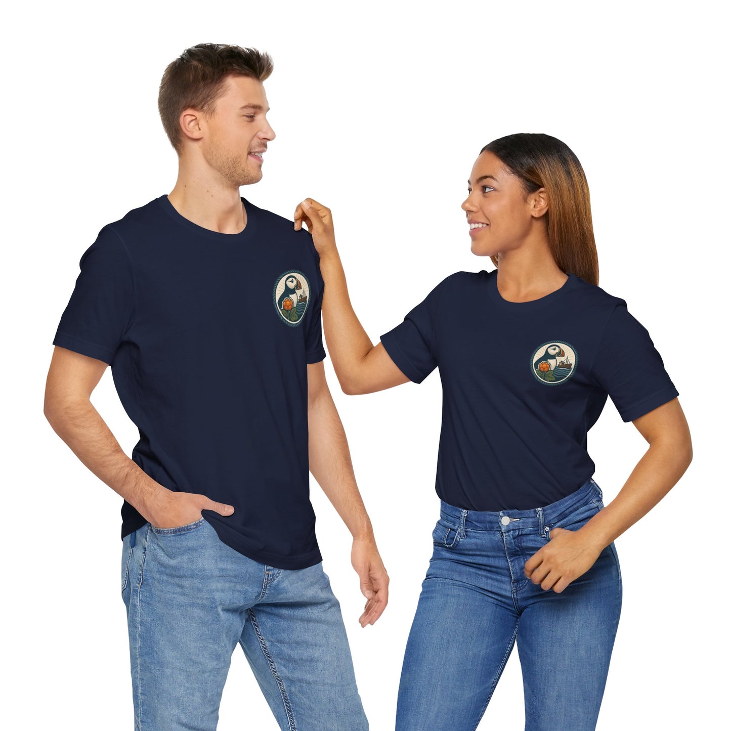 Unisex Jersey T-Shirt – Buroysund-Design für Alltag & Abenteuer