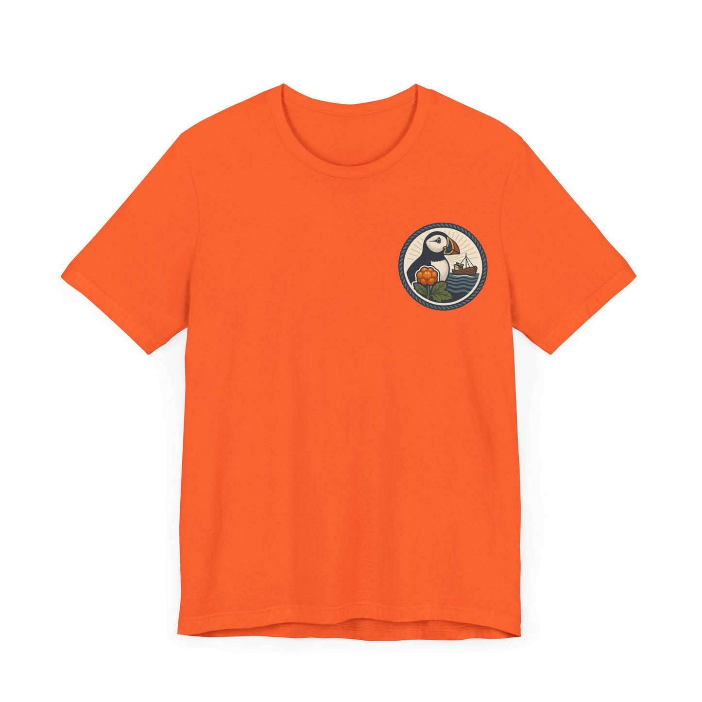 Unisex Jersey T-Shirt – Buroysund-Design für Alltag & Abenteuer