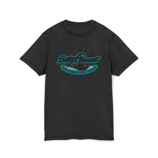 Vintage T-Shirt im Acid-Wash-Look – Mit Salty Element Logo für den maritimen Stil mit Charakter