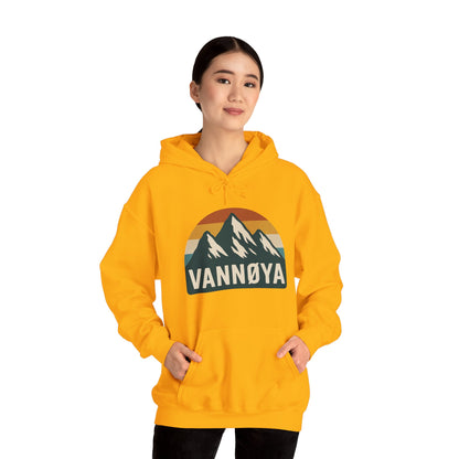 Mountain VANNØYA Unisex Hoodie - Cozy, Outdoor-Inspired Sweatshirt