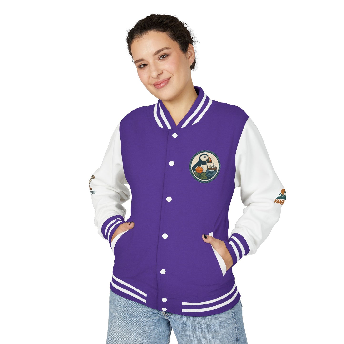 Unisex Collegejacke – Retro-Look trifft Komfort