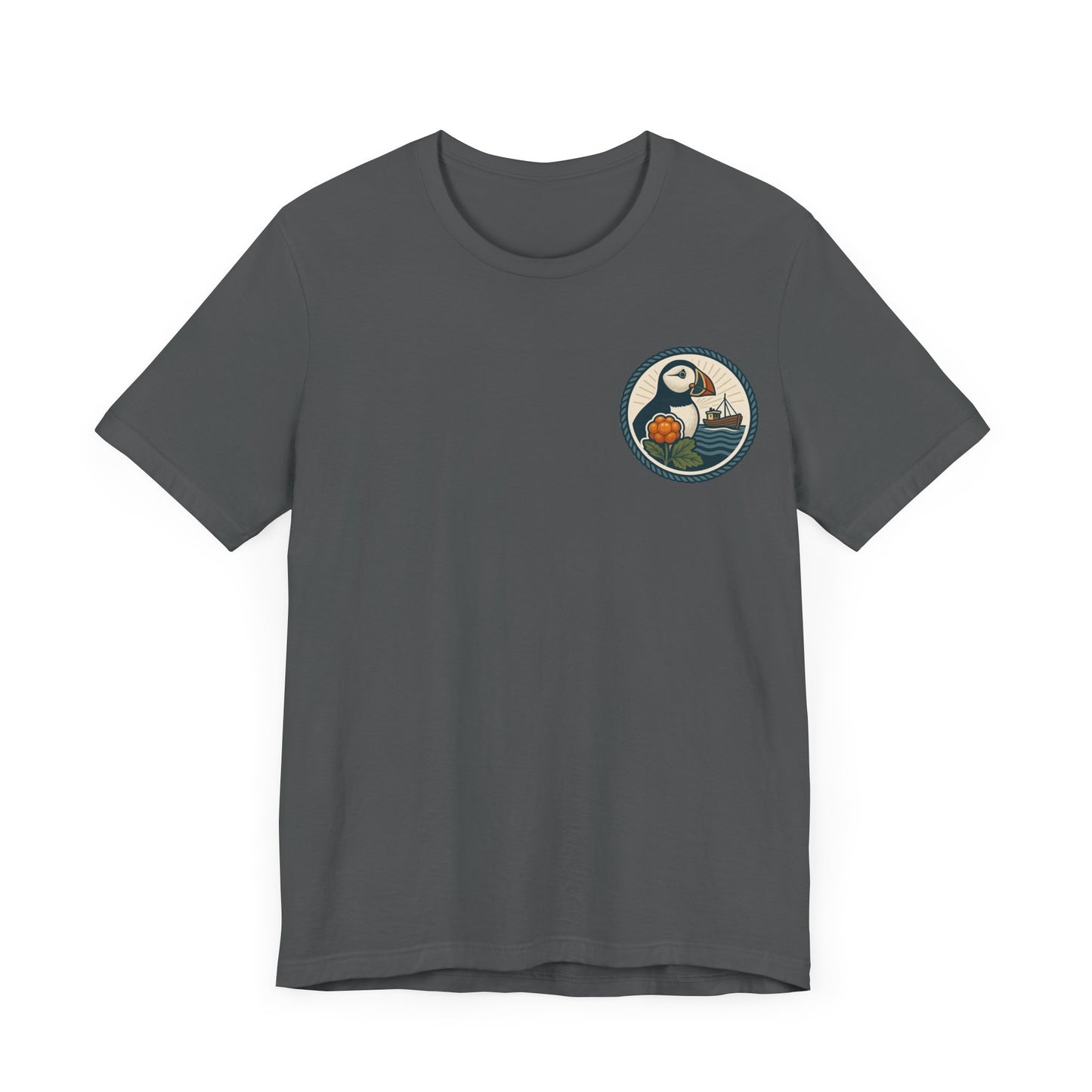 Unisex Jersey T-Shirt – Buroysund-Design für Alltag & Abenteuer