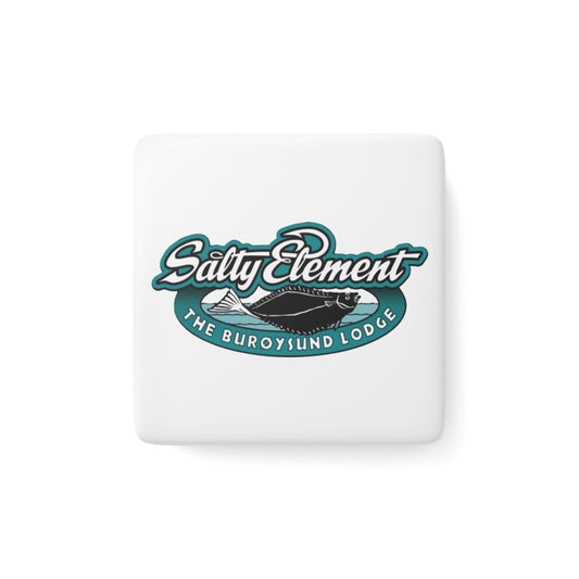 Salty Element Porzellanmagnet – Stilvolles Detail für Kühlschrank & Co.
