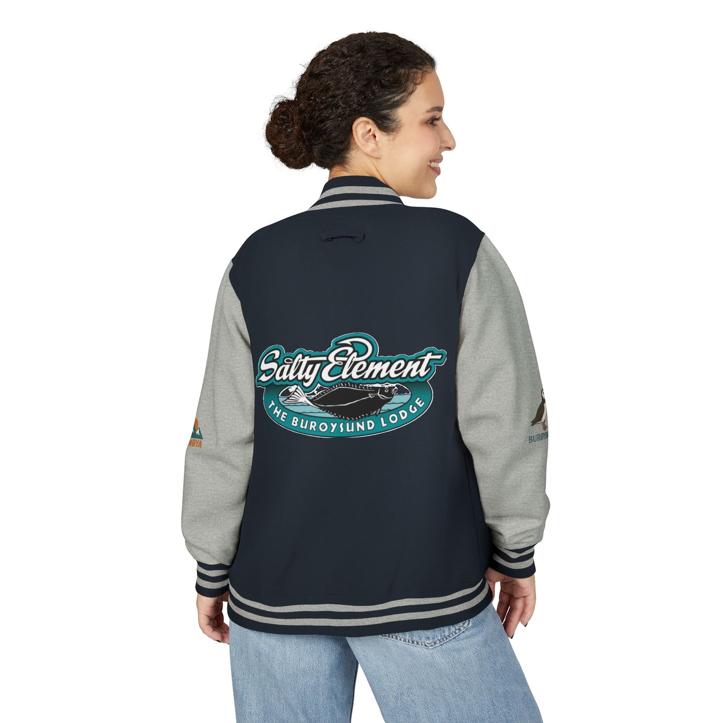 Unisex Collegejacke – Retro-Look trifft Komfort