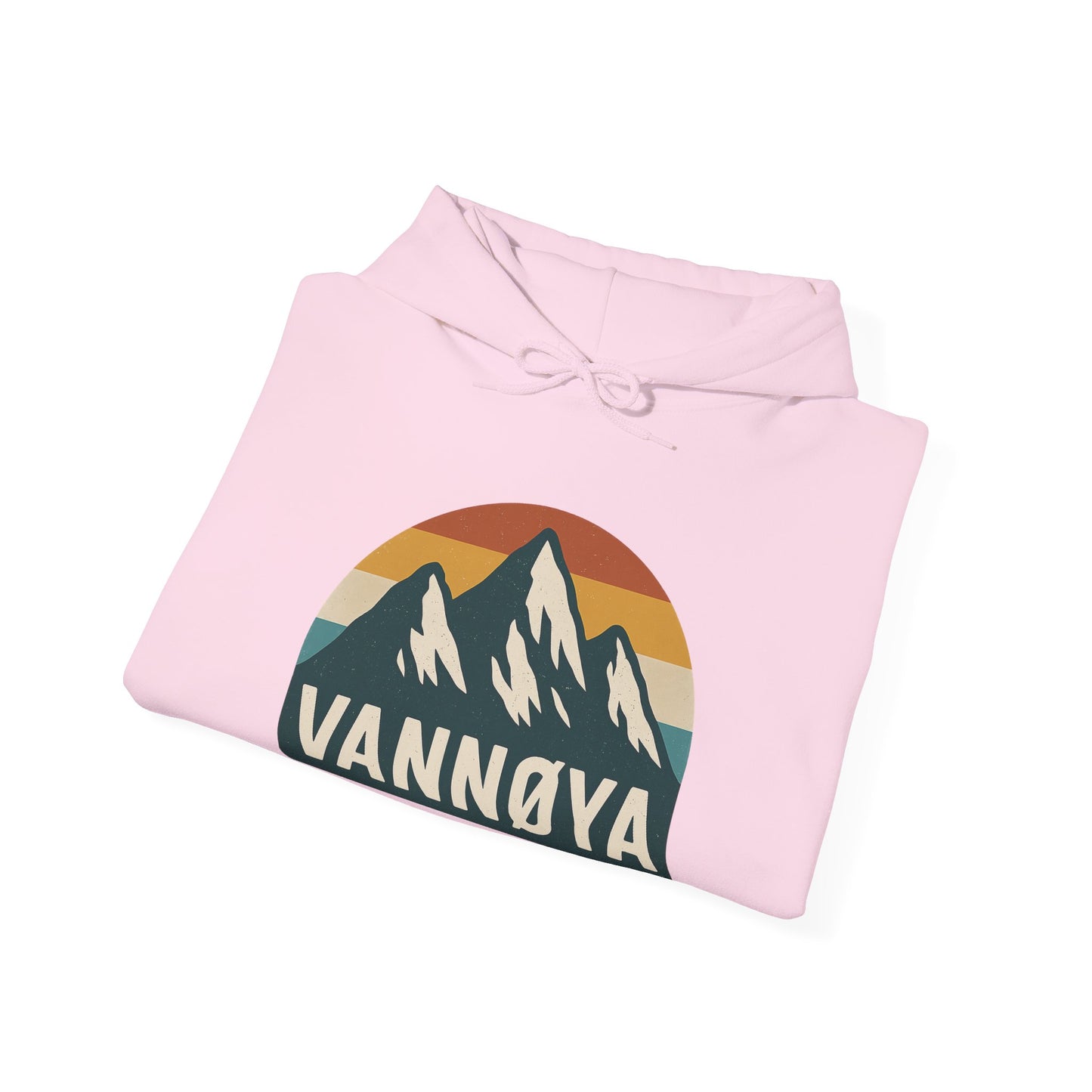 Mountain VANNØYA Unisex Hoodie - Cozy, Outdoor-Inspired Sweatshirt