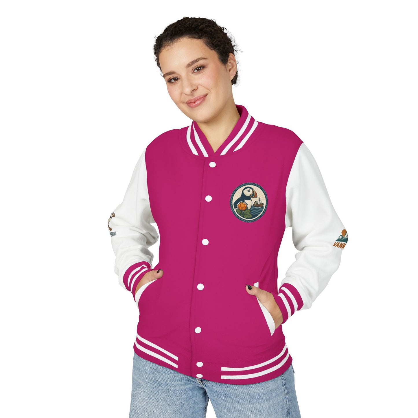 Unisex Collegejacke – Retro-Look trifft Komfort