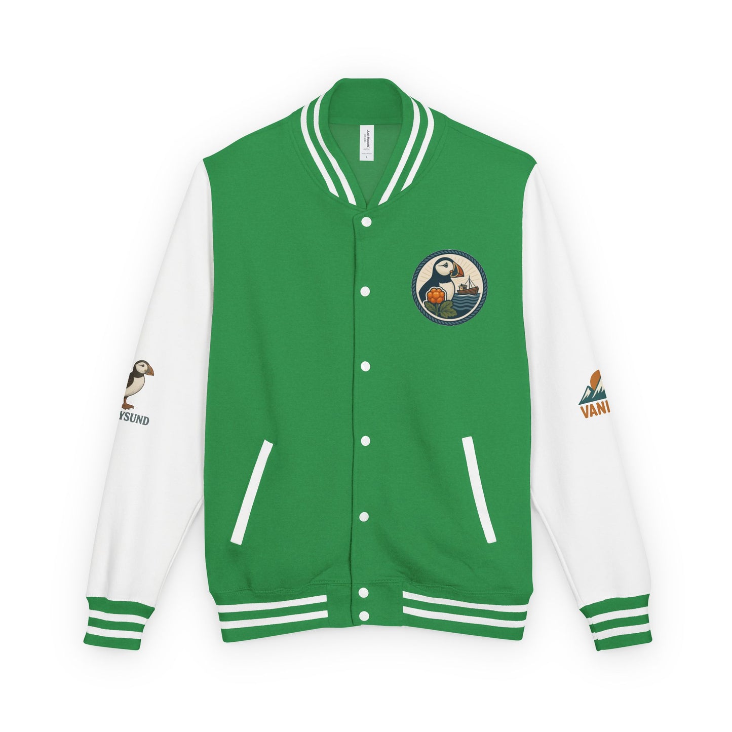 Unisex Collegejacke – Retro-Look trifft Komfort