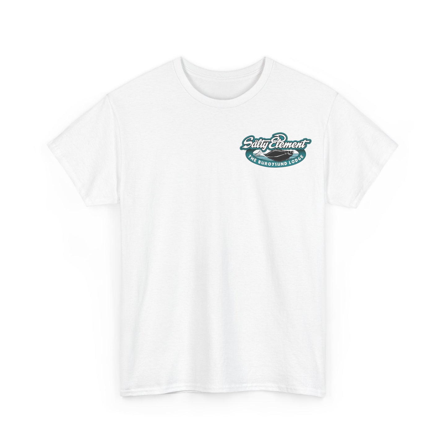 Unisex Heavy Cotton T-Shirt – „Angeln ist Krieg“ – Für alle, die es ernst meinen